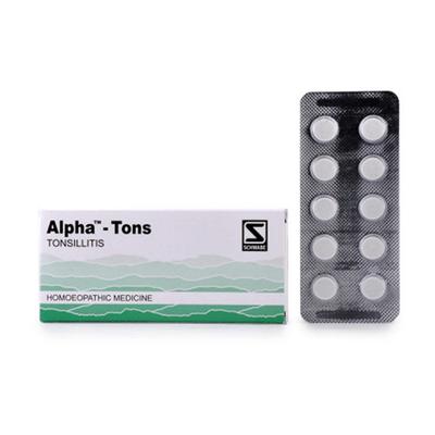 Dr. Willmar Schwabe Alpha - Tonsillitis Tablet 10's - Speciality Medicine