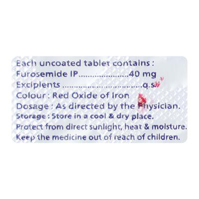 LASITAG 40mg Tablet 10's - Hypertension-Diu