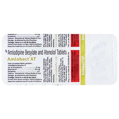 AMLOBACT AT Tablet 10's - Hypertension-Cal