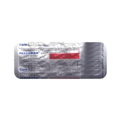 Paranorm Tablet 10'S - Migraine