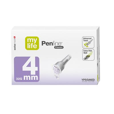 Ypsomed Mylife Penfine Classic Needles (32 G x 4 mm) 10's - Syringes And Needles