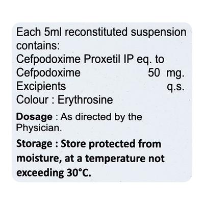 POXESTAL Dry Syrup 30ml - Bacterial Infections-Cep