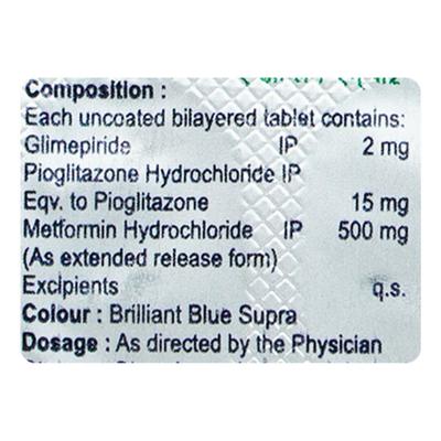 ENDOGLIM MP2 Tablet 10's - Diabetes-Ant