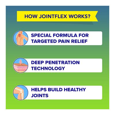Joint Flex Pain Relief Cream (Pack of 3 x 30 gm) - Gel/Cream
