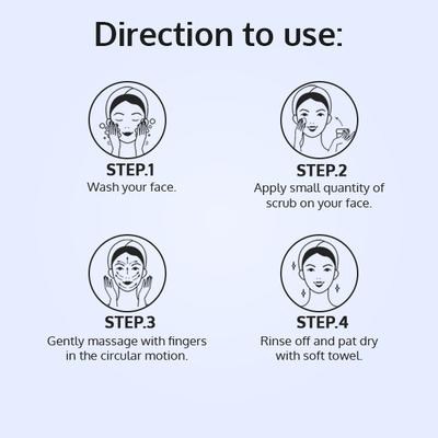 Gemblue Biocare Face Scrub - Pearl 500 ml - Face Scrubs