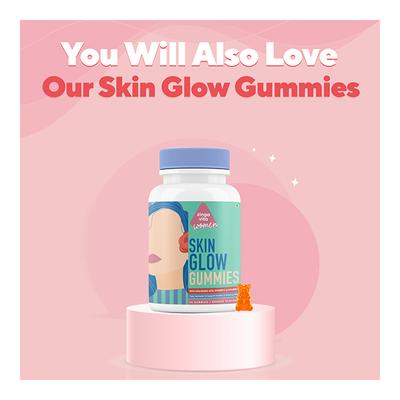 Zinga Vita Biotin Hair Gummies for Women - Strawberry 60's - Hair & Skin