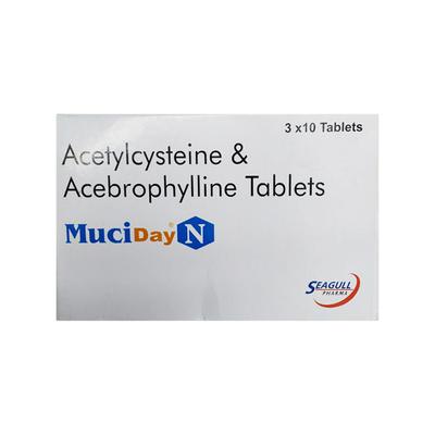 MUCIDAY N Tablet 10's - Asthma/COPD-Ast