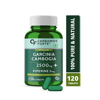 CF Novaslim Garcinia Cambogia 2500 mg Veg Tablet 120's - Herbal Dietary Supplement