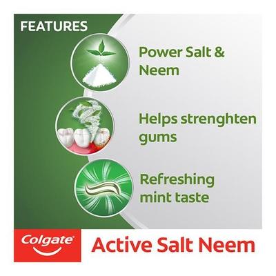 Colgate Active Salt Neem Toothpaste 100 gm - Toothpaste