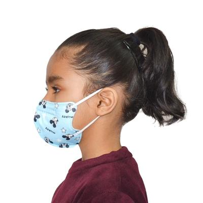 Advind Smog Guard N95 For 4-12 Years Kids Face Mask - Blue Printed Design 1's - Face Mask
