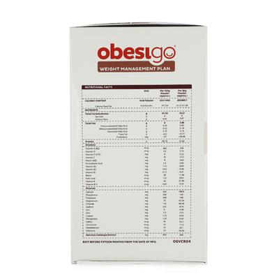Hexagon Nutrition Obesigo Powder - Vanilla Shake Flavour (Pack of 7 x 58 gm) - Weight Loss