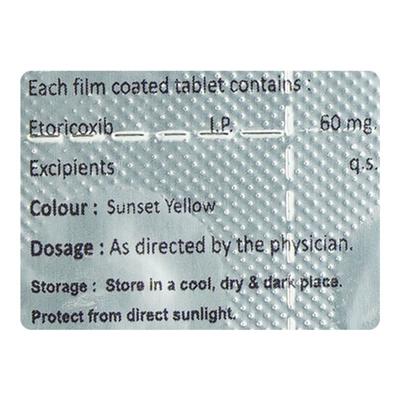 FLEXCEL 60 Tablet 10's - Pain relief-Nsa