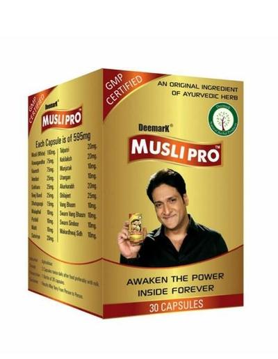 Deemark Musli Pro Capsules 30's - Speciality Medicines