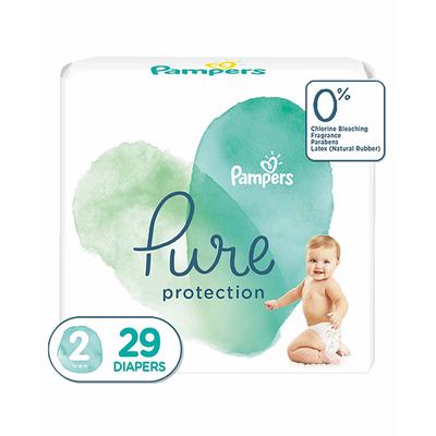 Pampers Pure Protection Diaper Pants - Size 2 (5-8 kg) 29's - Diapers & Wipes