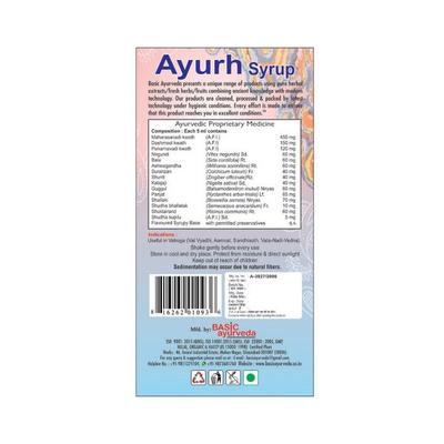 Basic Ayurveda Ayurh Syrup 450 ml - Speciality Medicines