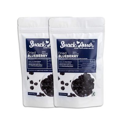 Snack Amor Dried Blueberries 100 gm - Nutritional Bars