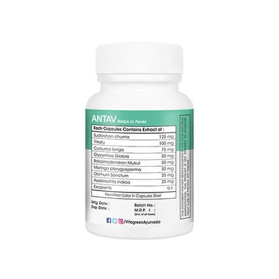 VitaGreen Antav Capsules 30's - Herbal Dietary Supplement