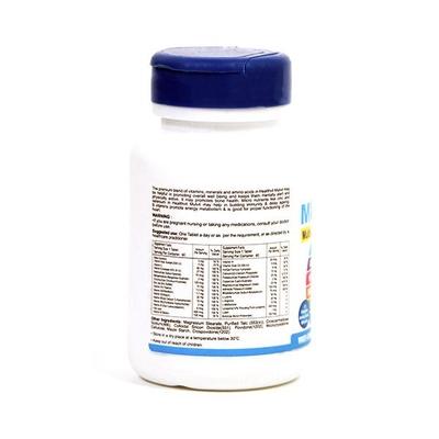 HealthVit Mulvit Multivitamins and Minerals Tablet 60's - Multi-Vitamins