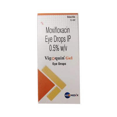 VIGOQUIN Gel Eye Drops 5ml - Eye Infections-Eaa