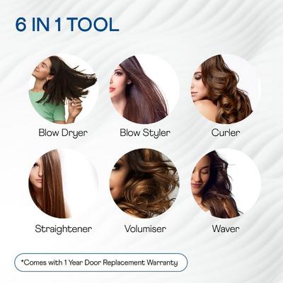 Winston Hair Blow Brush - Black - Hair Combs