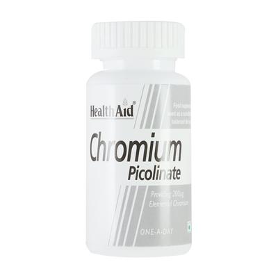 HealthAid Chromium Picolinate 200ug Tablet 60's - Calcium And Minerals
