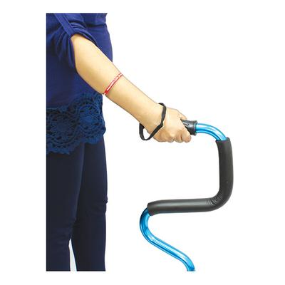 Entros Height Adjustable Aluminum Stick (921L) - Wheelchairs & Walking Sticks