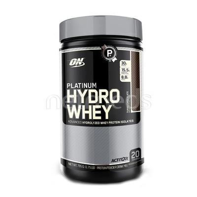 Optimum Nutrition (ON) Platinum Hydro Whey Turbo Powder - Chocolate 1.75 lb - Whey Proteins