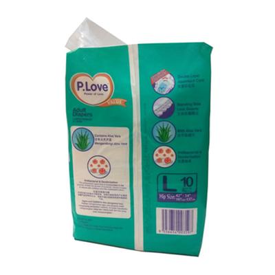 P-Love Adult Diaper (L) 10's - Adult Diapers & Pads