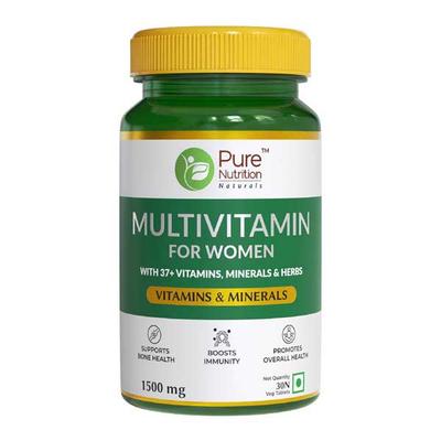 Pure Nutrition Multivitamin 1500 mg Veg Tablet for Women 60's - Women Health