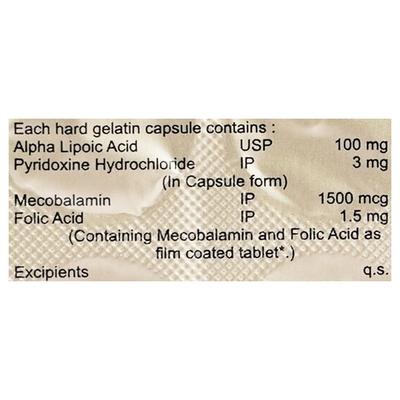 MECOBAL PLUS Capsule 10's - Supplements-Vam