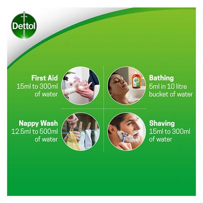 Dettol Antiseptic Liquid 210 ml - Wound/Burns