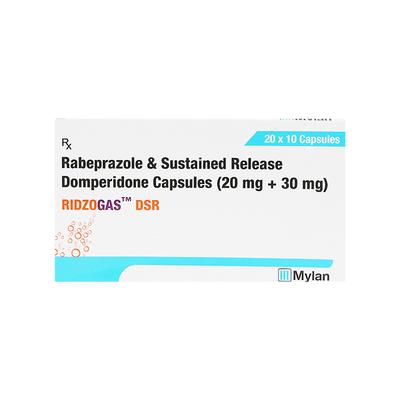 RIDZOGAS SR D Capsule 10's - Ulcer/Reflux/Flatulence-Aaa