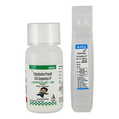 Cepotus Dry Syrup 30ml - Bacterial Infections-Cep