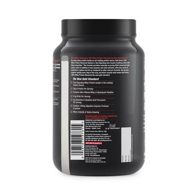GNC AMP Gold Series 100% Whey Protein Advanced - Vanilla Ice Cream Flavour 1 kg - Whey Proteins