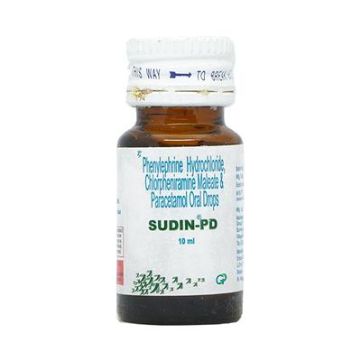 Sudin PD Drops 10ml - Cough And Cold-Cou