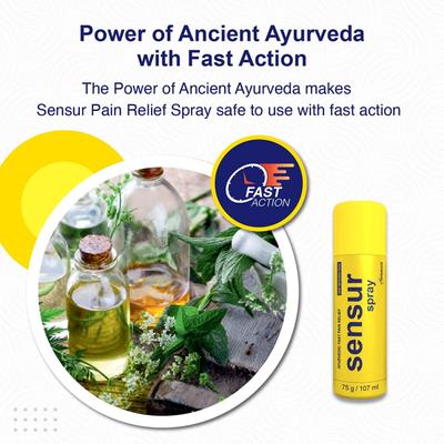 Integrace Sensur Spray 107ml - Pain Relief (Ayush)