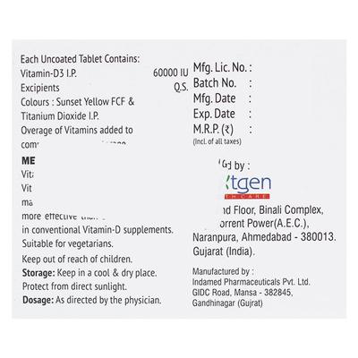 MEGA D3 Chewable Tablet 4's - Supplements-Vit