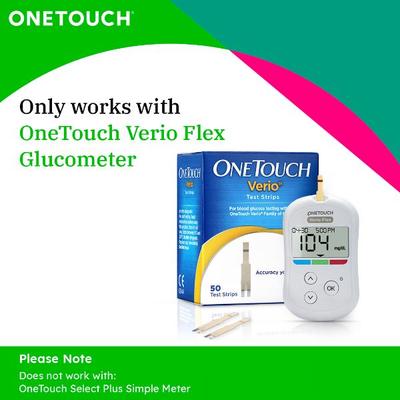 OneTouch Verio Test Strips (Pack of 50's) - Blood Glucose Monitors/Strips