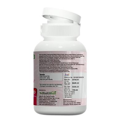 Health Veda Skin Radiance Collagen Builder 800 mg Veg Capsule 60's - Multi-Vitamins