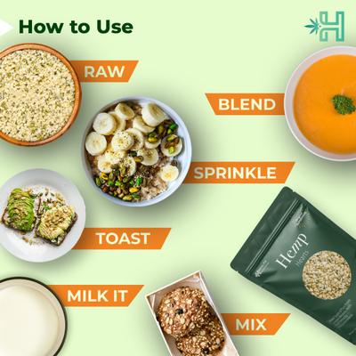 Health Horizons Hemp Hearts Superfood 150 gm - Nutritional Bars