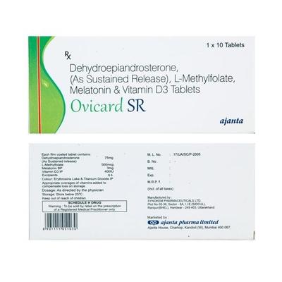 Ovicard SR Tablet 10'S - Hormonal Therapy-Cor