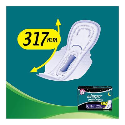 Whisper Maxi Nights Wings (XL) Sanitary Pad 15's - Sanitary Napkins