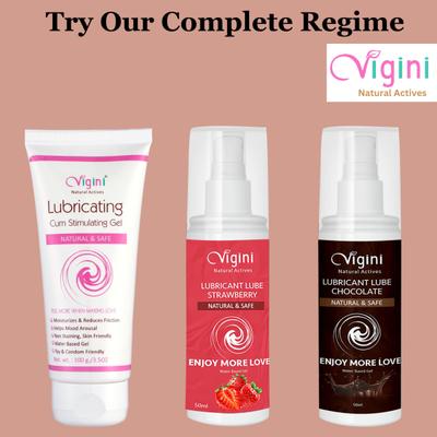 Vigini Lubricant Lube Water Based Gel - Chocolate 50 ml - Flavoured Lubes