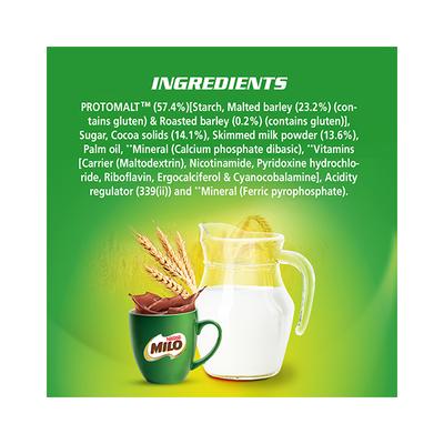 Nestle Milo Activ Go Health Drink Powder 250 gm (Refill Pack) - Kids Nutrition