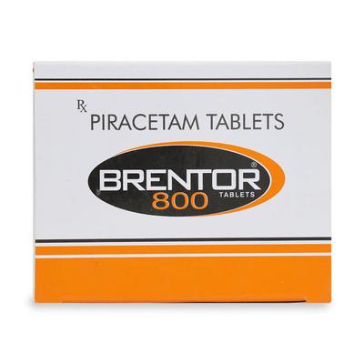 BRENTOR 800mg Tablet 10's - Nootropics And Neurotrophics