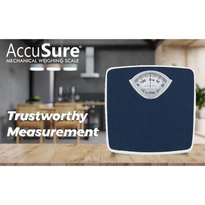 AccuSure Analog Weighing Scale - Health Monitors And Equipment