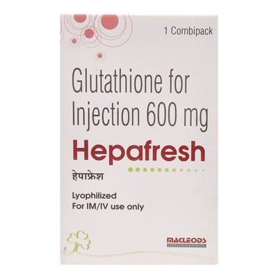 Hepafresh 600mg Injection 1'S - Supplements-Ent