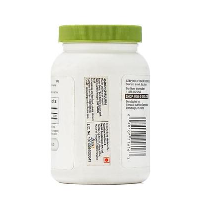 GNC Spirulina Capsules 100's - Herbal Dietary Supplement