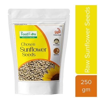 The Food Folks Chosen Raw Sunflower Seeds 250 gm - Nutritional Bars