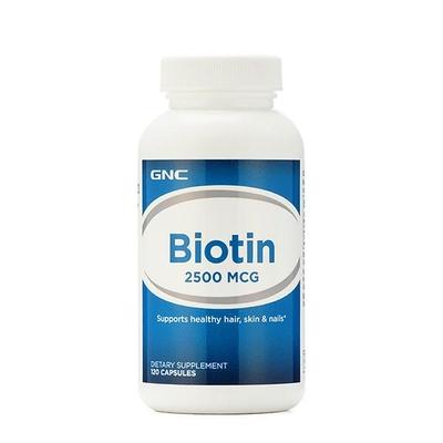 GNC Biotin 2500 mcg Capsules 120's - Hair & Skin